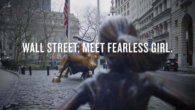 Fearless Girl Arrives