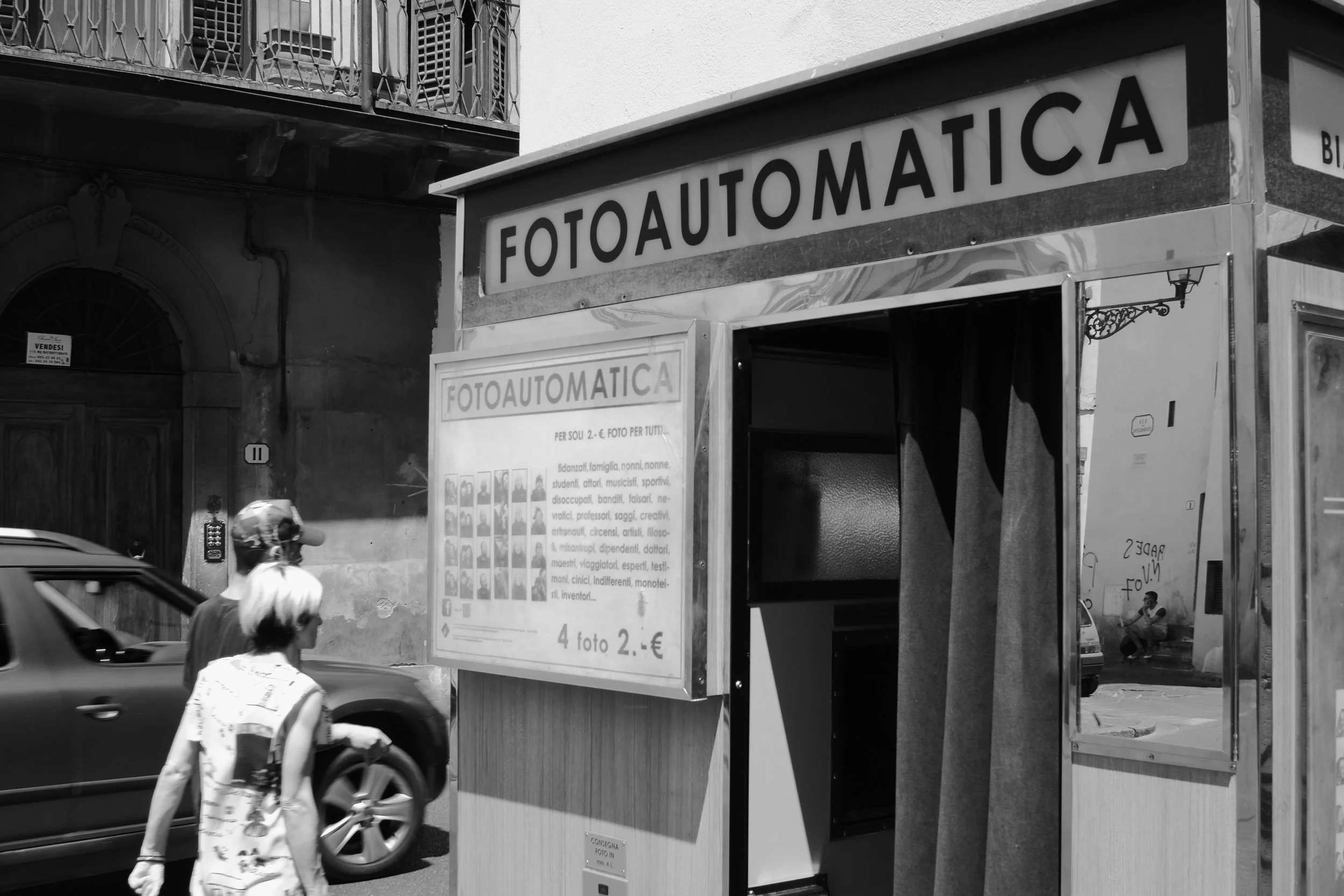 Black & White Streetphotography in Florence