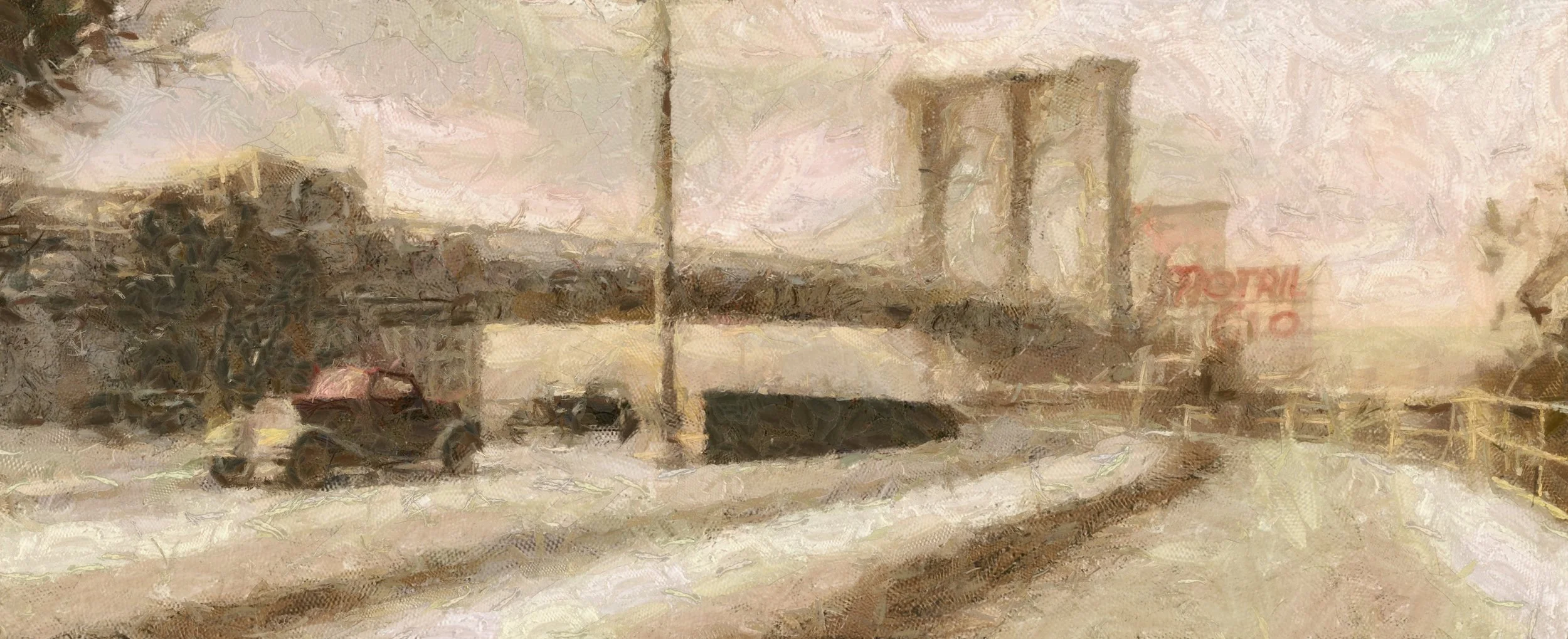 Painterly  cityscapes