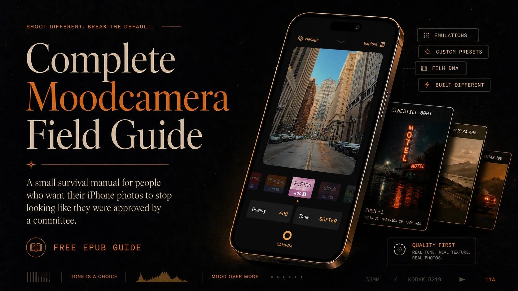 Complete Moodcamera Field Guide