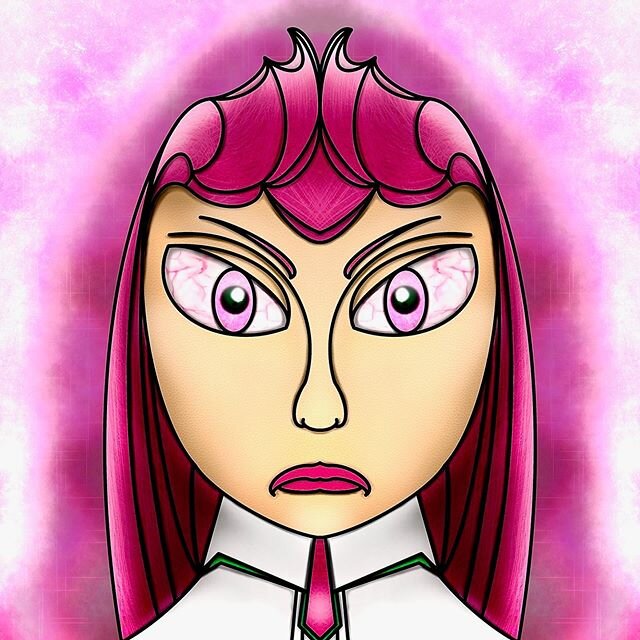 Evil FBI Agent Argent
#villain #art #digitalart #characterart #lingdar777 #procreate #portrait #face #cartoon #pink #minitie