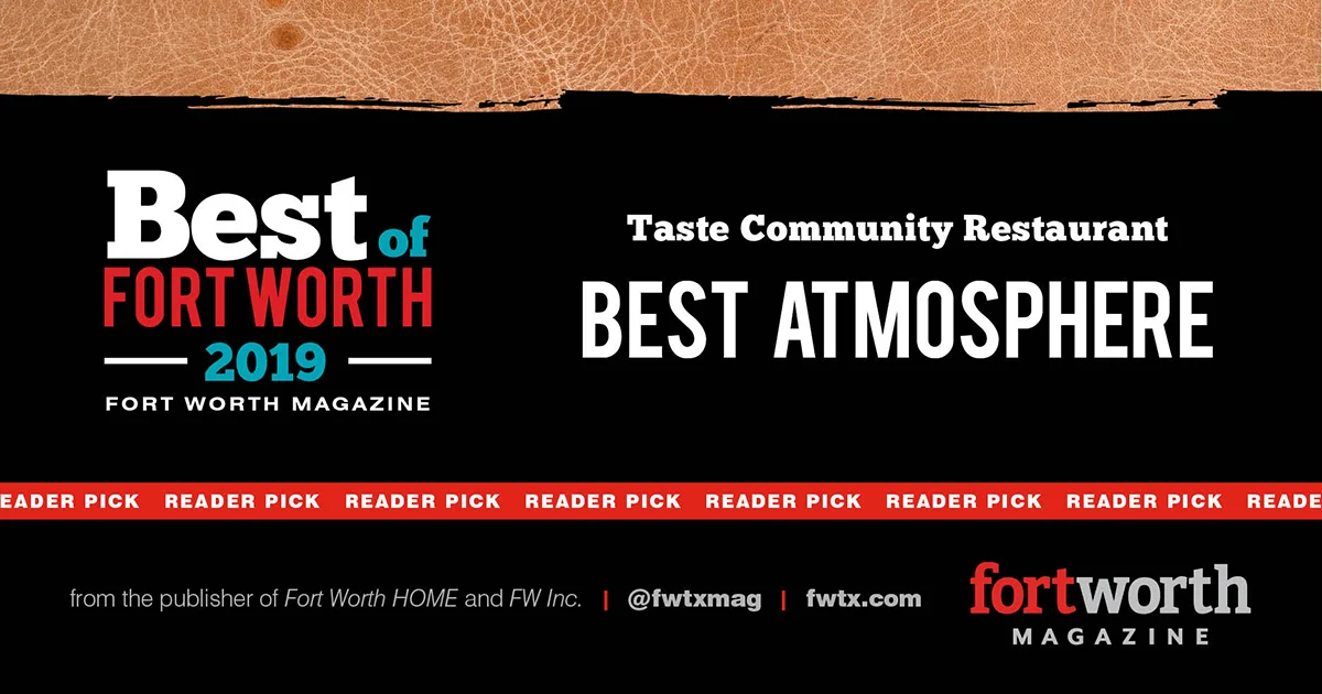 One World Everybody Eats Cafe Awarded 'Best of Fort Worth'