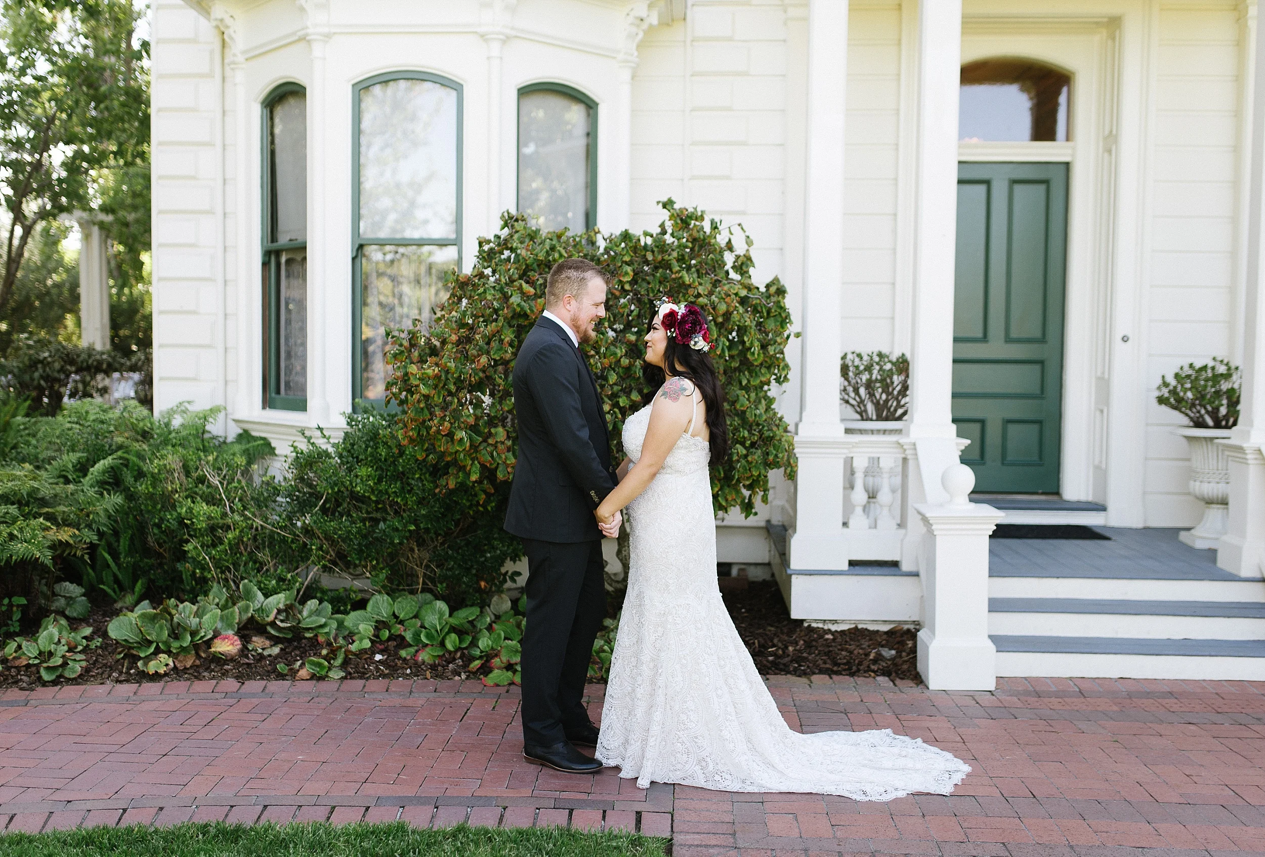 Rengstorff House Outdoor Wedding // Enissa + Blake // Mountain View, CA
