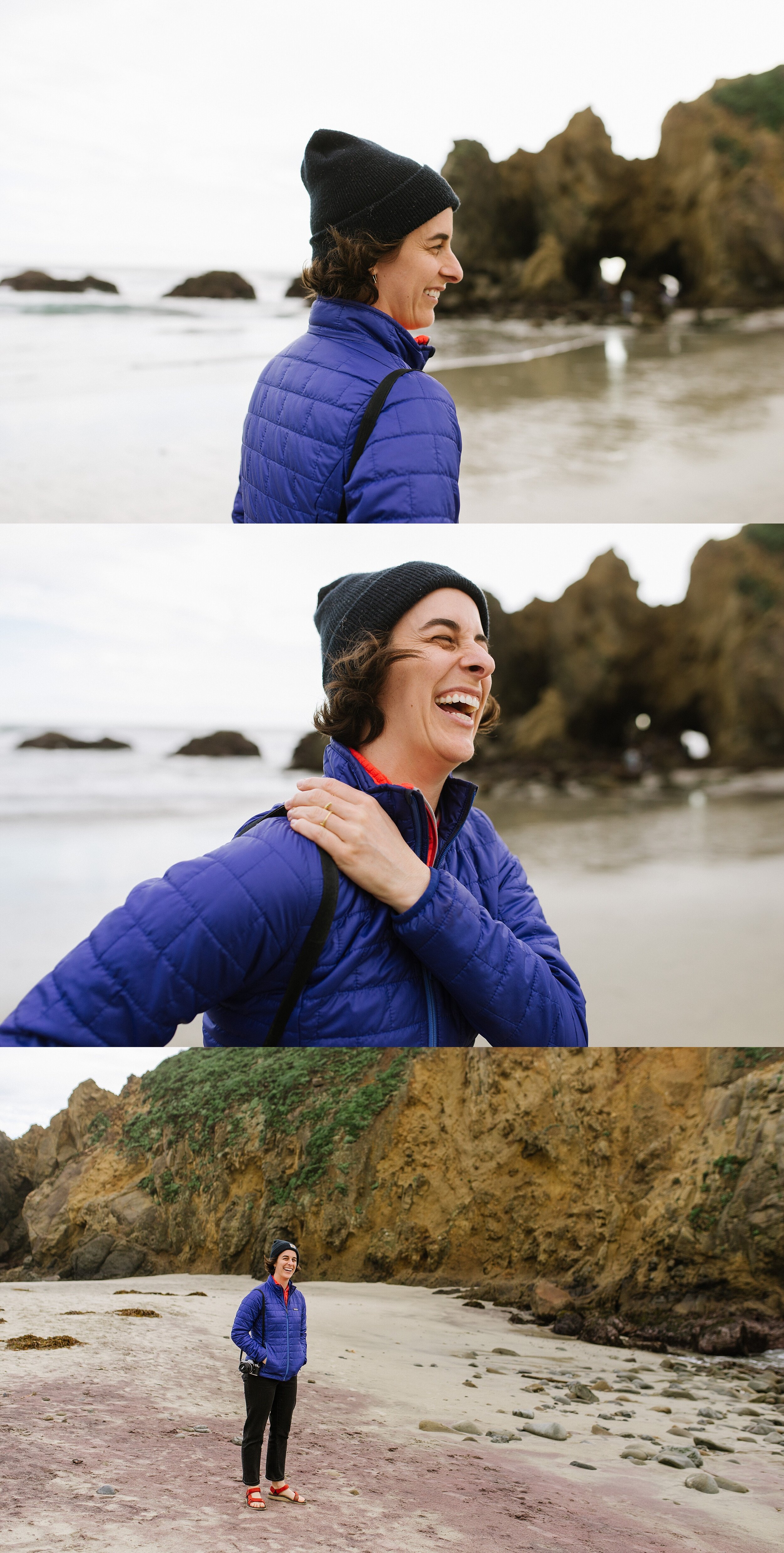 Lindsey Laughing-pfeiffer beach