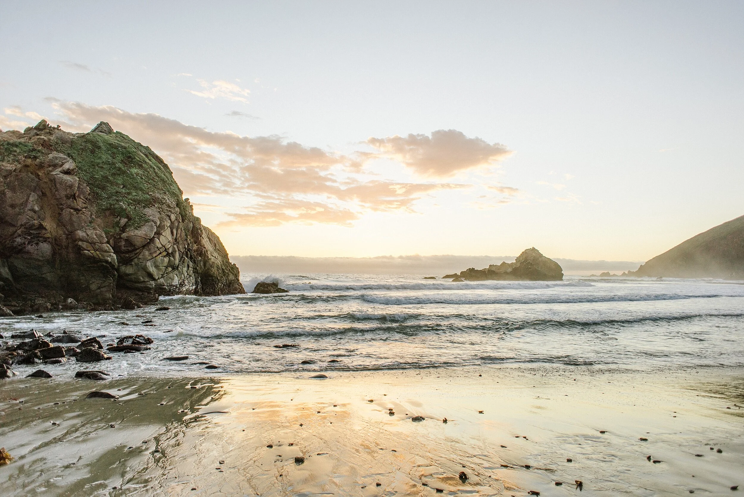 Big Sur Adventure // Pfeiffer Beach + Partington Cove