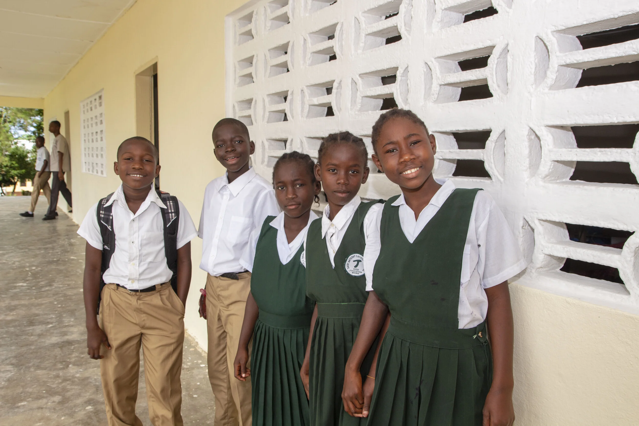 Our students appreciate St. Anthony’s freshly painted walls.