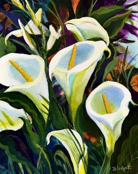 🌠 Blossoms, Blooms and Celebrating Our Creative Spirit. I never get bored in Spring!
be sure to stop by Seven Stars Gallery and Art Works gallery this month - These galleries are bursting with inspiration for Spring!