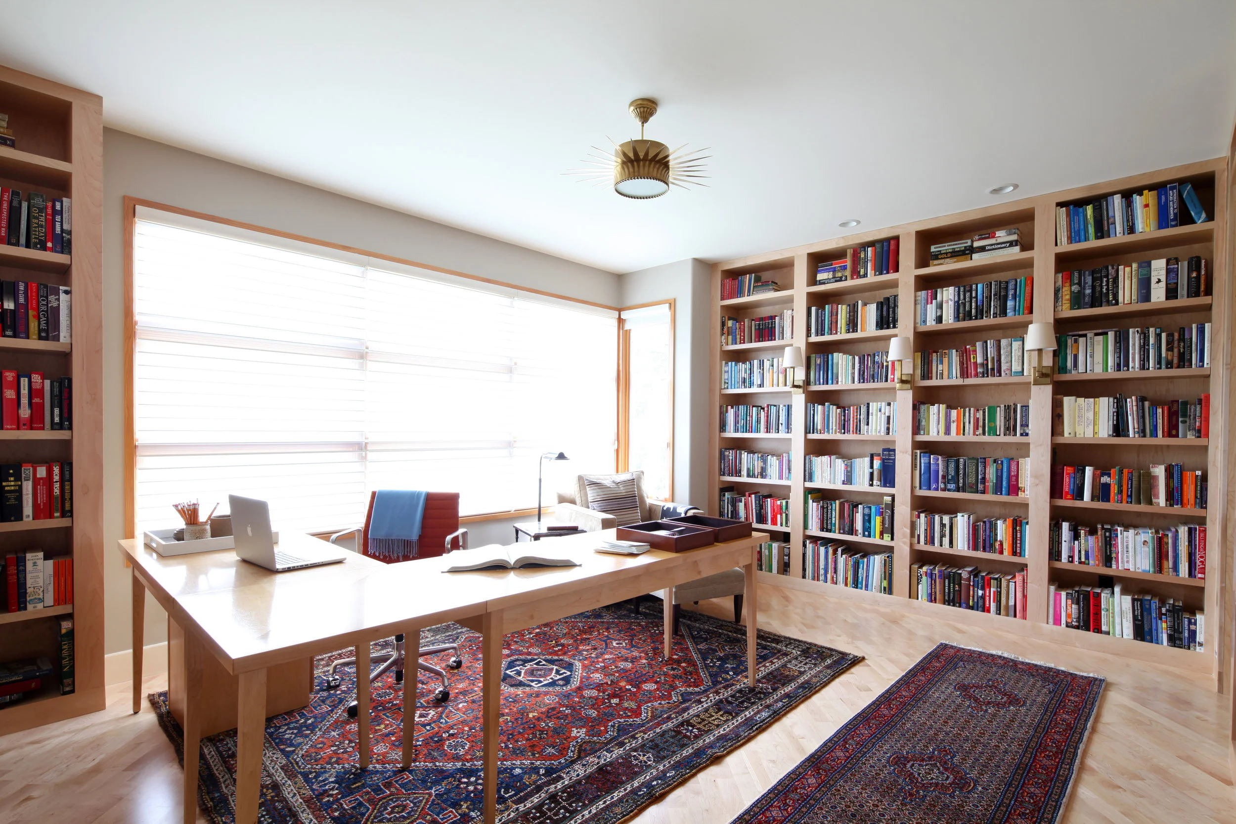 Home Library, Nyla Free Designs Inc., Calgary Interior Designer, Lori Andrews Photography