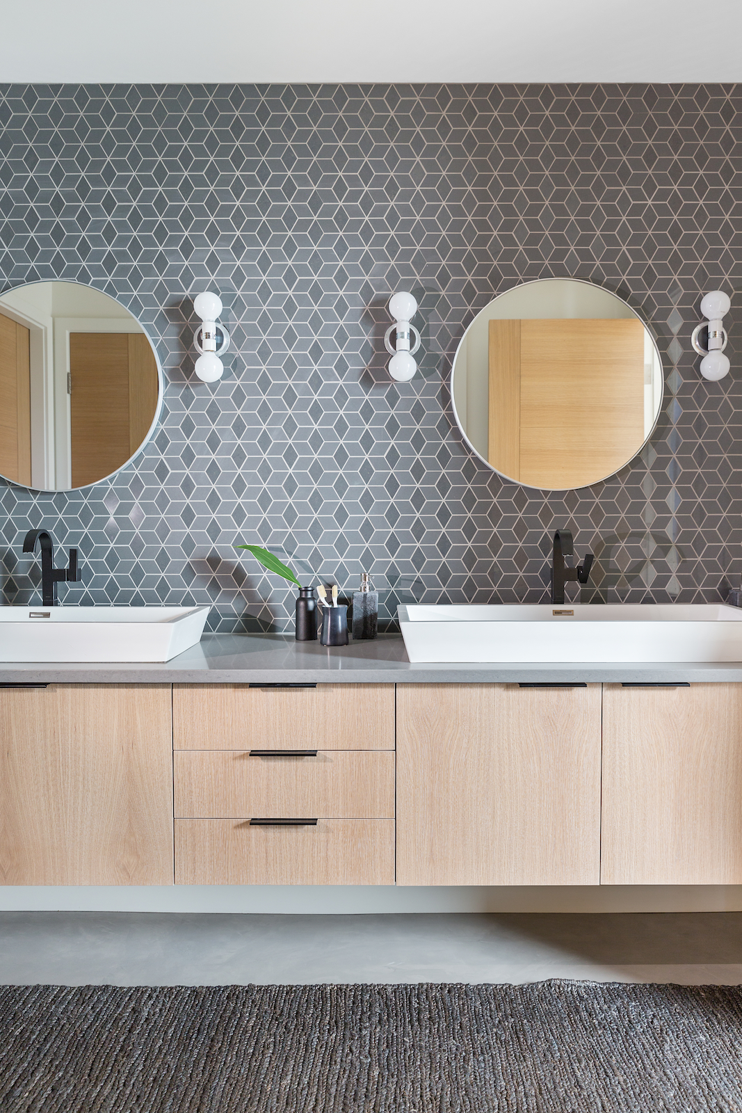 Nyla Free Designs Inc Project Reveal Modern Boys Bathroom