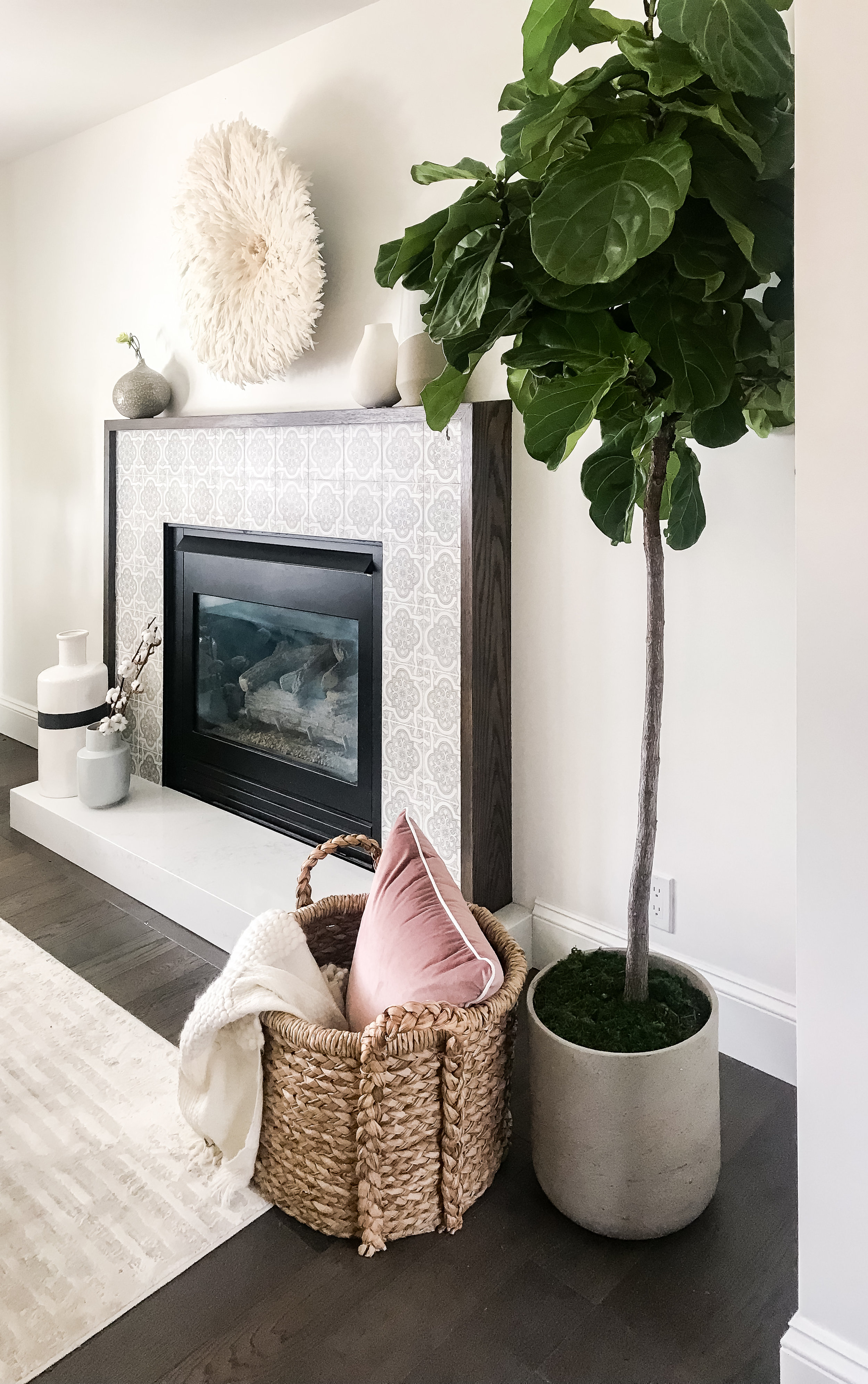 Nyla Free Designs Collaborates with Property Brothers Buying and Selling in Calgary Alberta Canada, Episode 4 #propertybrothers #hgtv #interiordesign #collaboration #design #fireplace #mantel