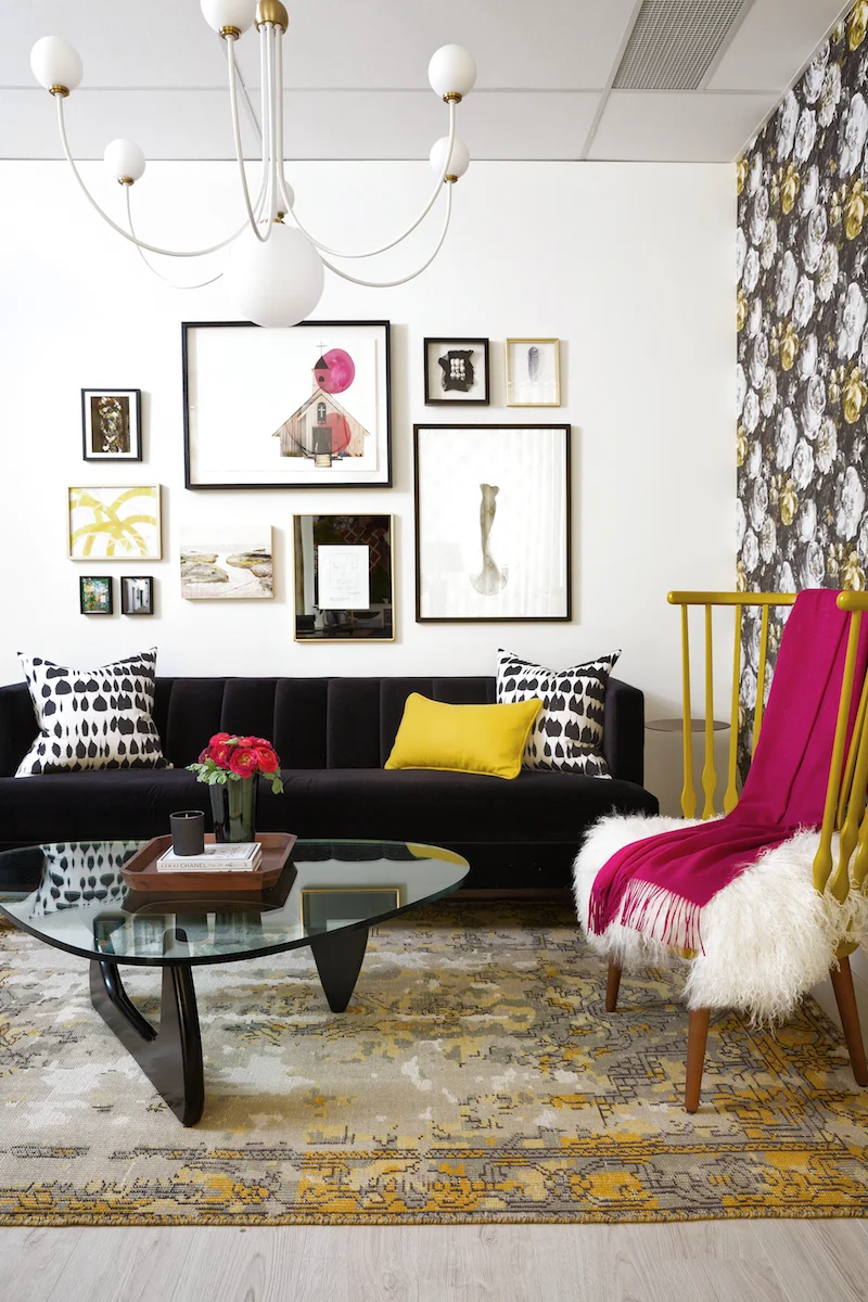 Nyla Free Designs Office Space, Calgary Interior Designer, Phil Crozier Photography #officedesign #studiospace #interiordesign #creative #entrepreneur