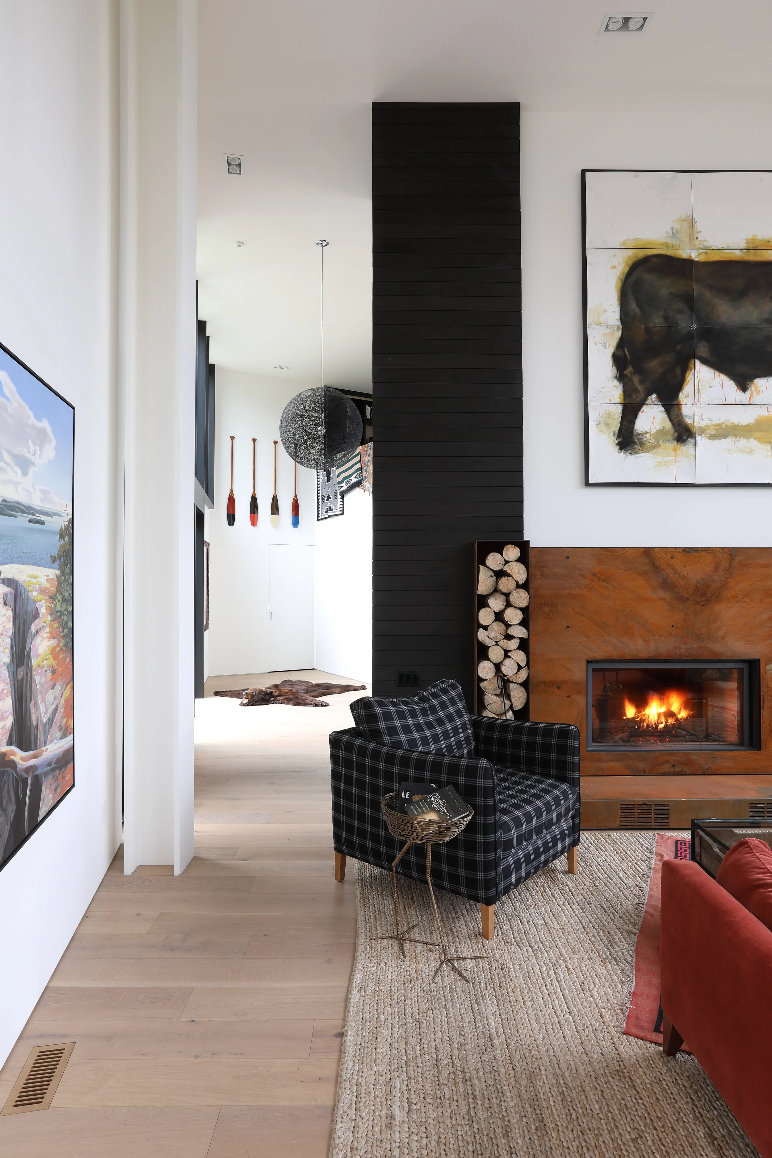 Modern Living Room, Naramata Modern, Nyla Free Designs, Calgary Interior Designer, Sturgess Architecture, Ritchie Custom Homes, Ema Peter Photography