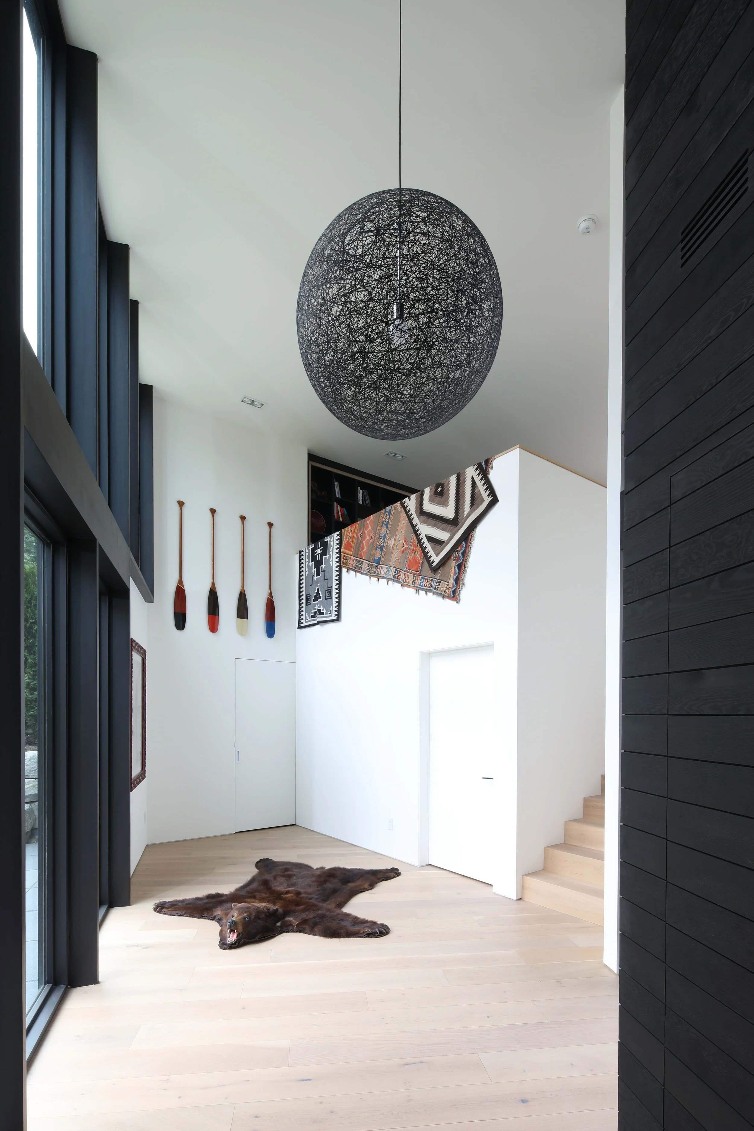  Fresh and naturally lit front entrance, Naramata Modern, Nyla Free Designs, Calgary Interior Designer, Sturgess Architecture, Ritchie Custom Homes, Ema Peter Photography 