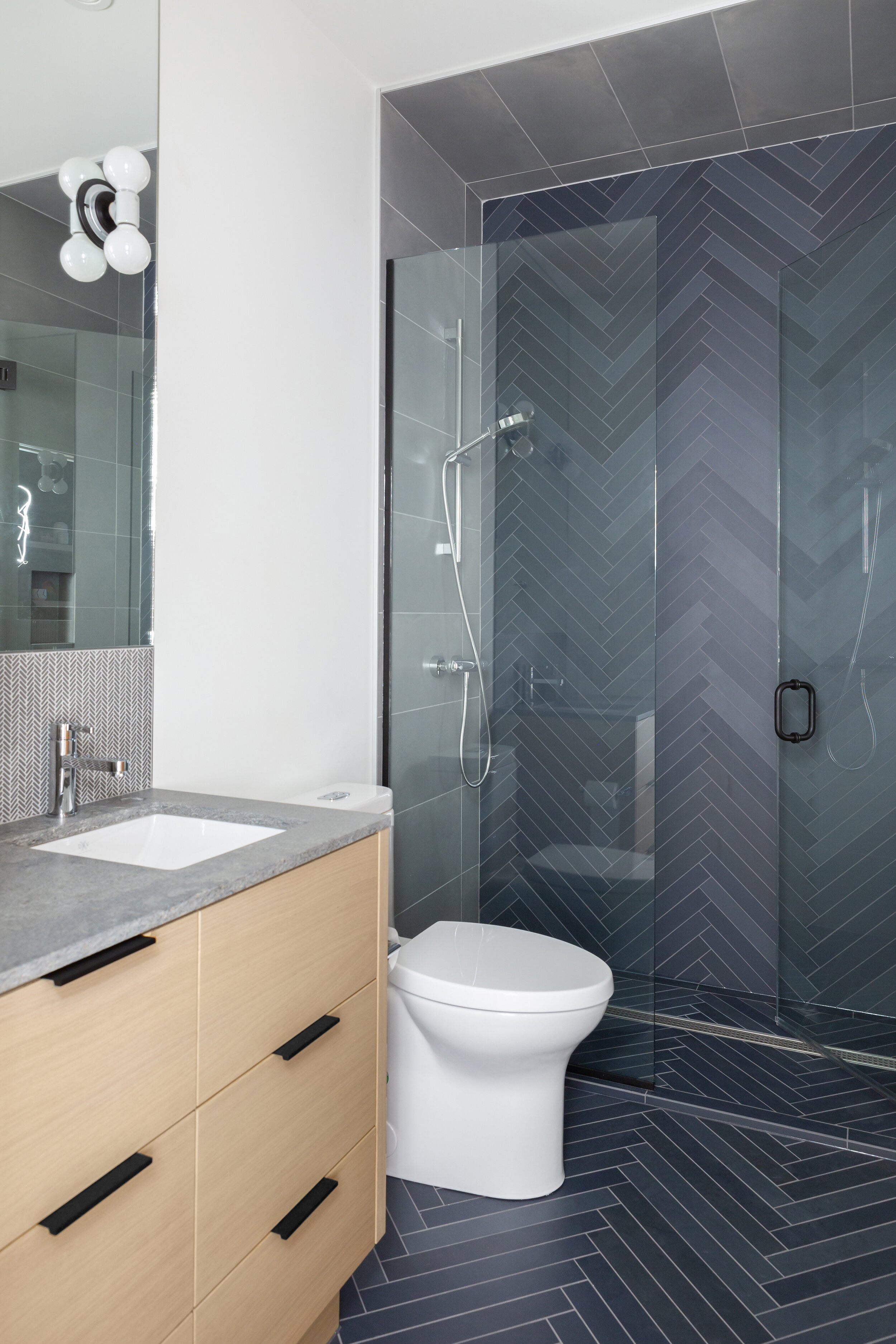 Modern & Moody Ensuite , Mount Royal, Nyla Free Designs, Calgary Interior Designer, Davignon Martin Architecture, Stonewater Homes, Phil Crozier Photography