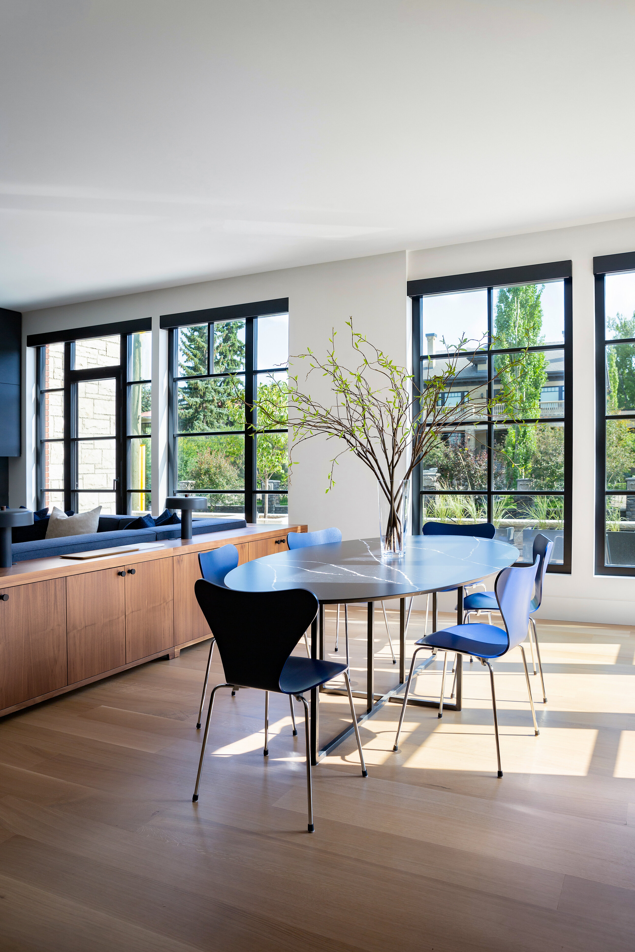 Modern Kitchen Nook , Mount Royal, Nyla Free Designs, Calgary Interior Designer, Davignon Martin Architecture, Stonewater Homes, Phil Crozier Photography