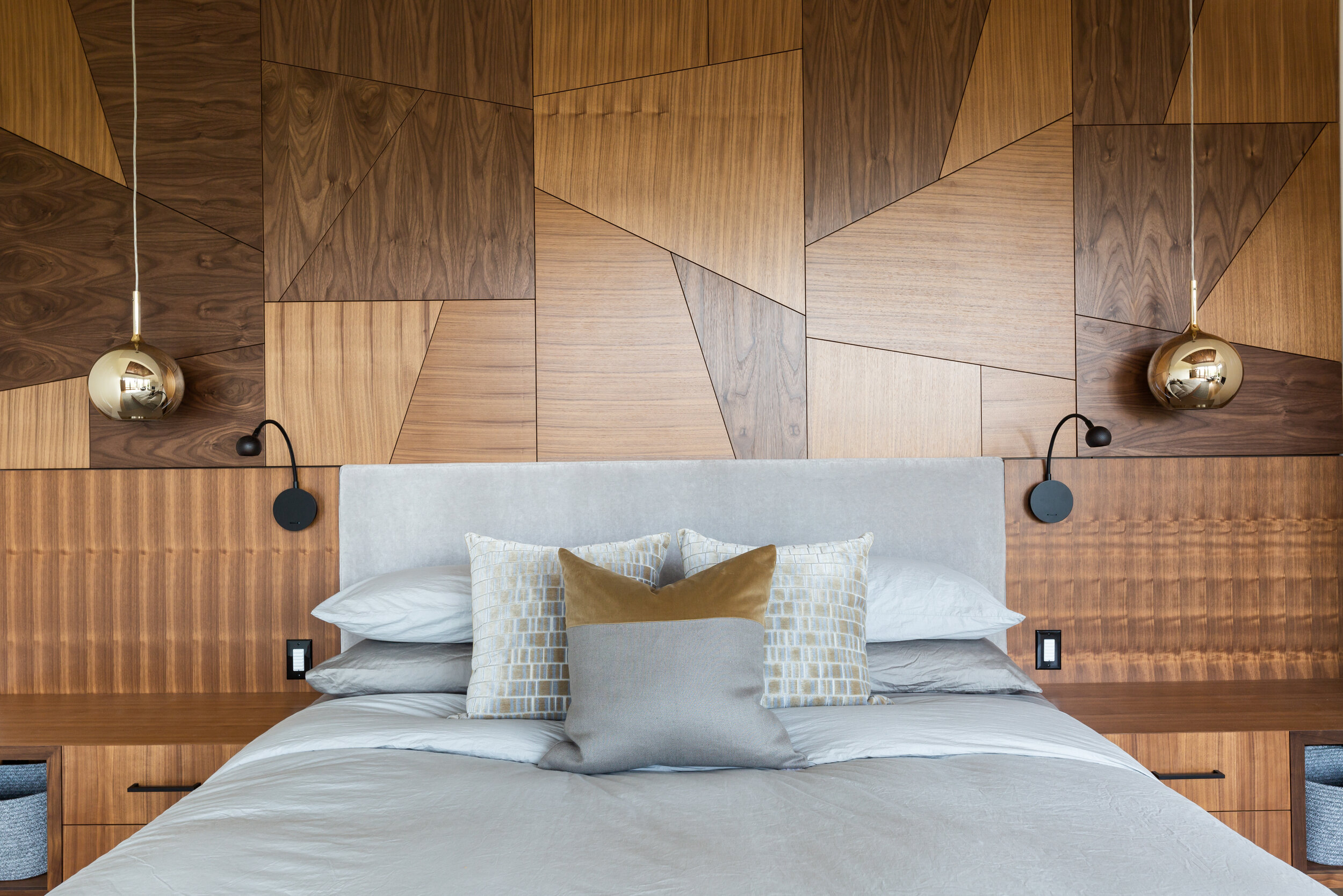 Master Bedroom, Mount Royal, Nyla Free Designs, Calgary Interior Designer, Davignon Martin Architecture, Stonewater Homes, Phil Crozier Photography
