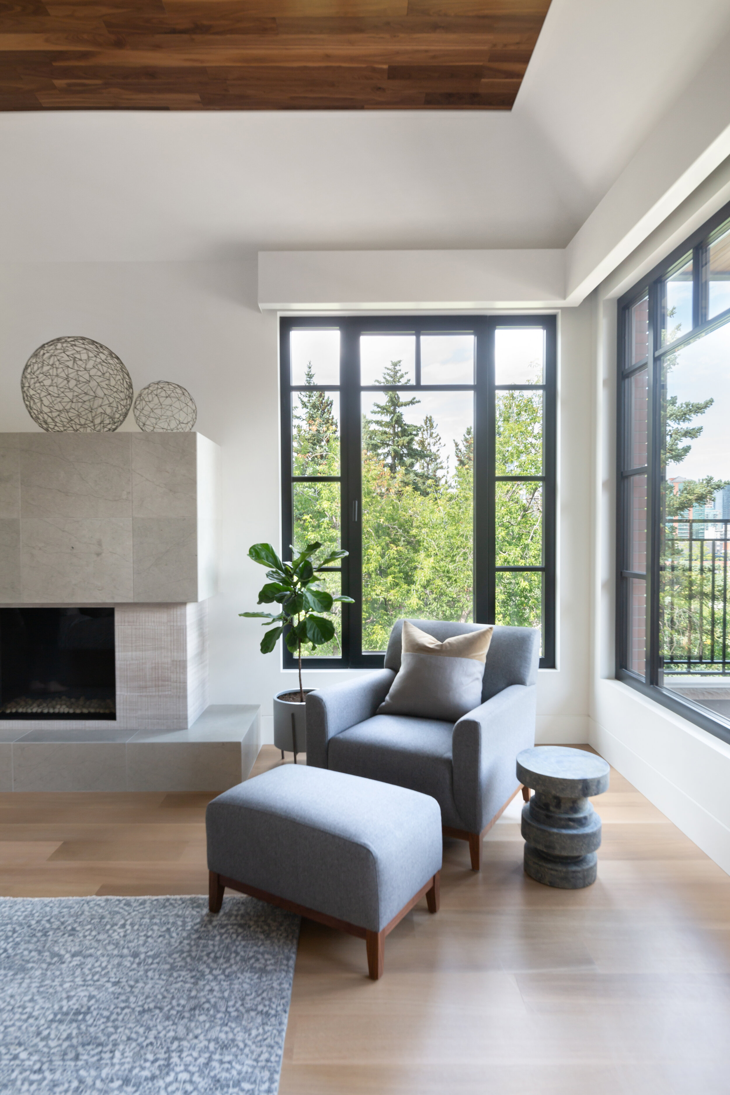 Modern Dining Room, Mount Royal, Nyla Free Designs, Calgary Interior Designer, Davignon Martin Architecture, Stonewater Homes, Phil Crozier Photography