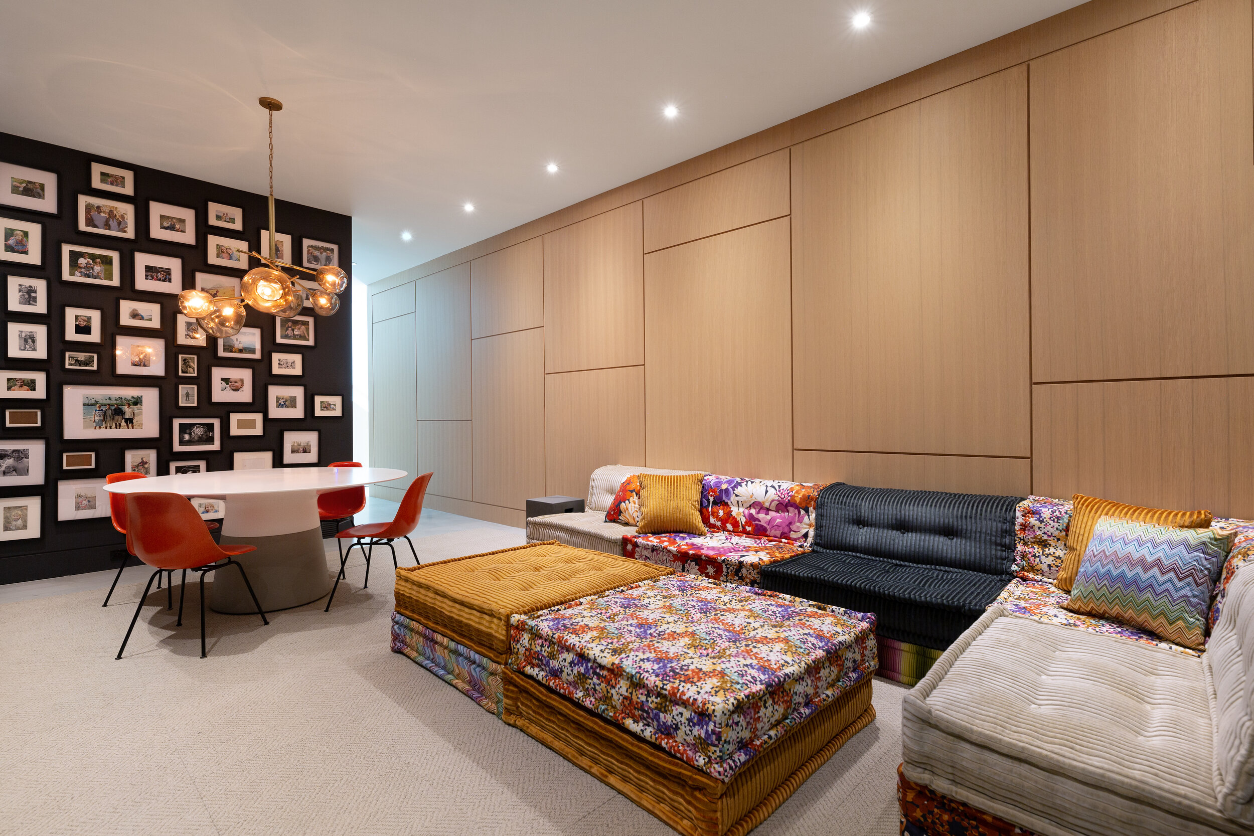 Family Room, Mount Royal, Nyla Free Designs, Calgary Interior Designer, Davignon Martin Architecture, Stonewater Homes, Phil Crozier Photography