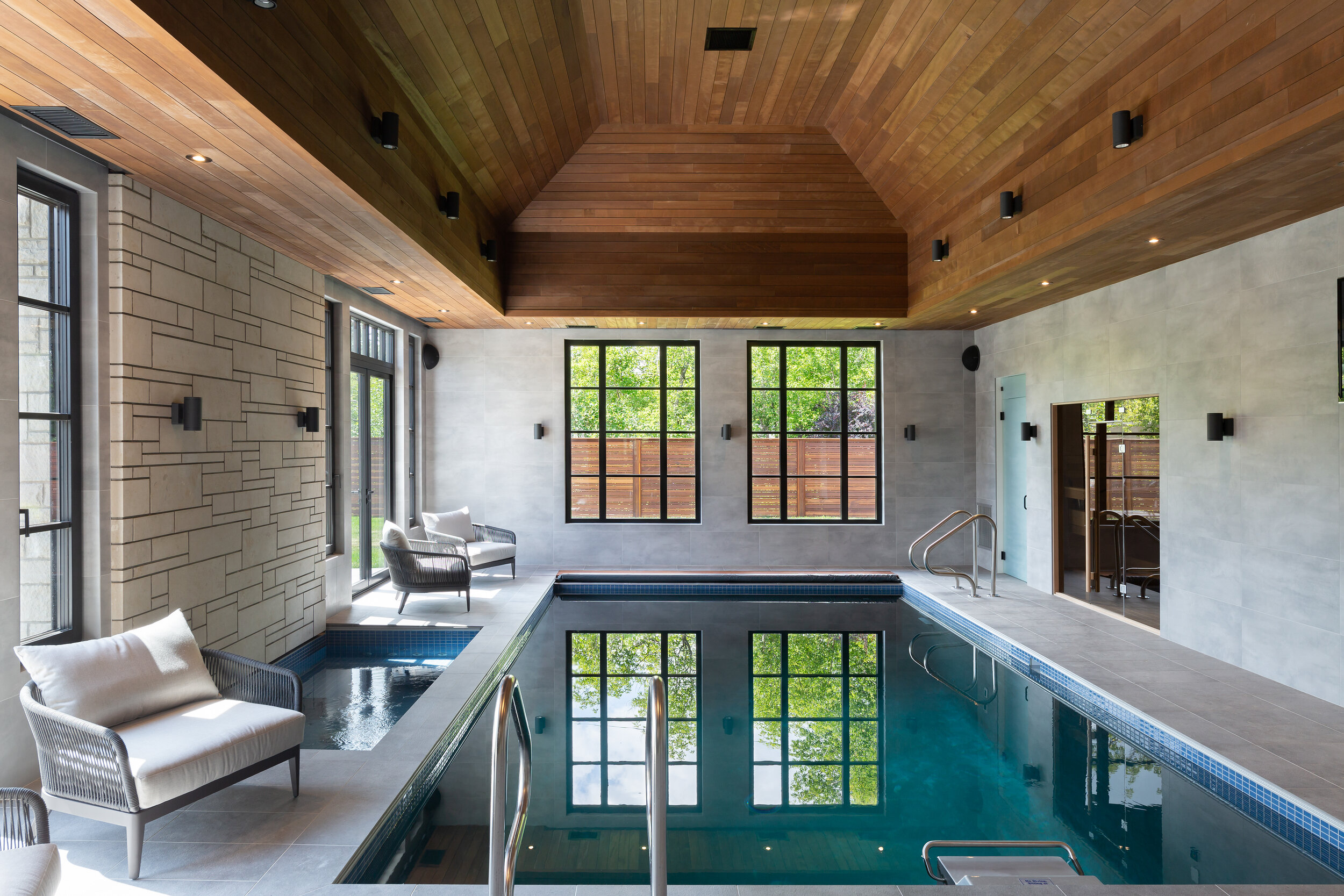 Pool, Mount Royal, Nyla Free Designs, Calgary Interior Designer, Davignon Martin Architecture, Stonewater Homes, Phil Crozier Photography