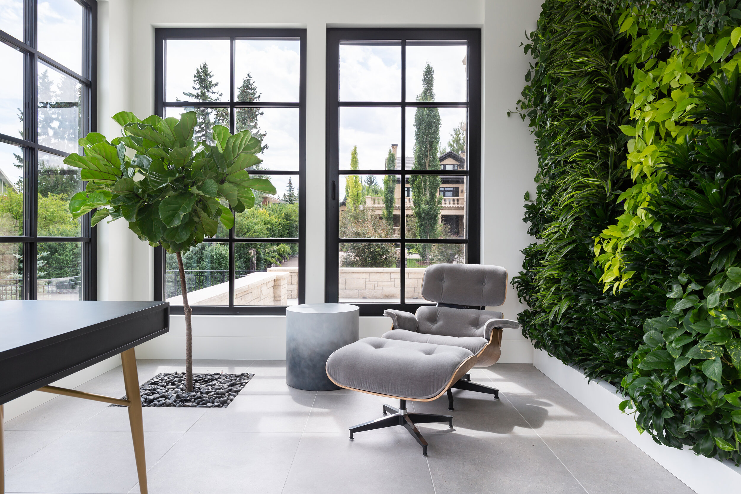 Modern Office Space, Mount Royal, Nyla Free Designs, Calgary Interior Designer, Davignon Martin Architecture, Stonewater Homes, Phil Crozier Photography