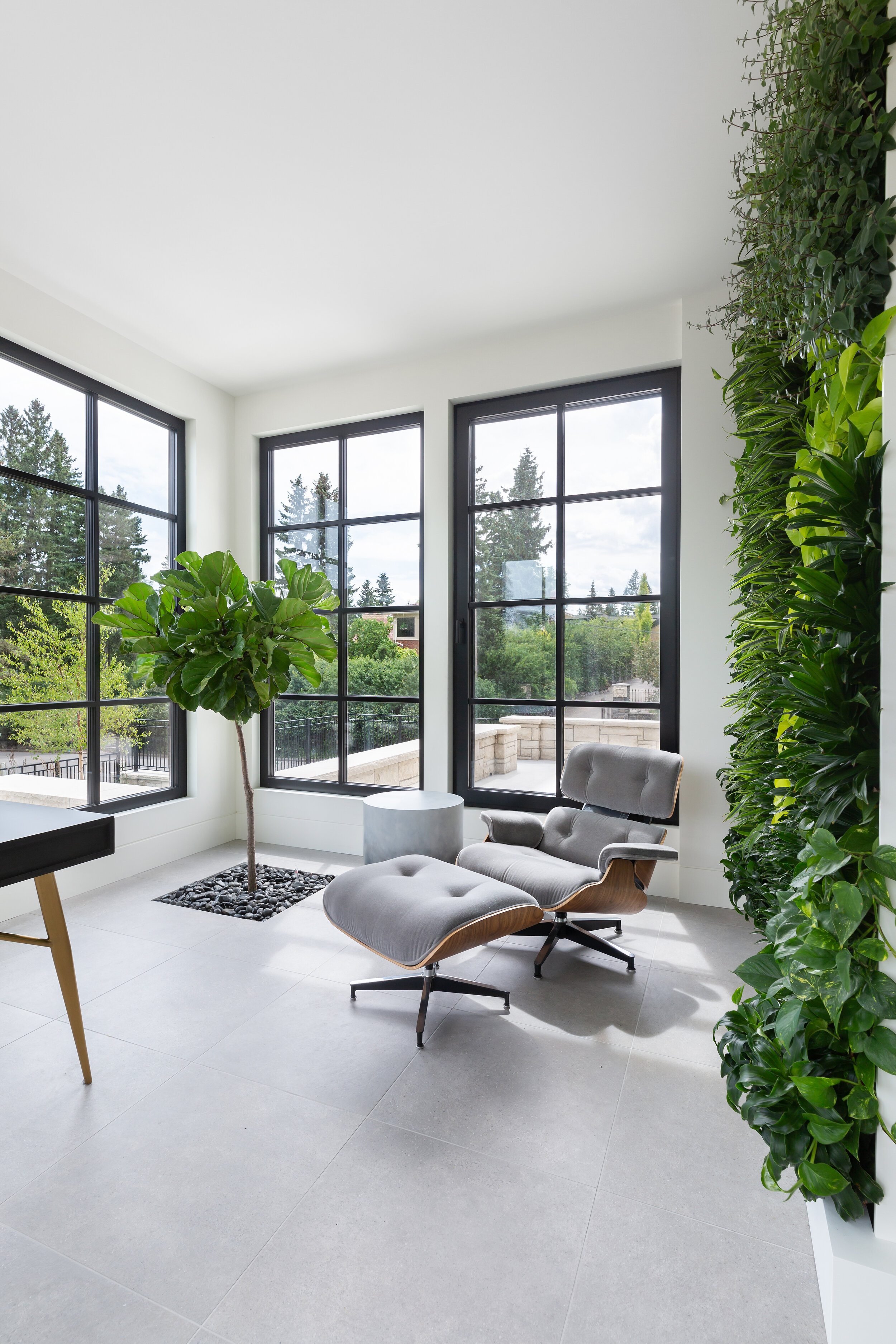 Modern Office Space, Mount Royal, Nyla Free Designs, Calgary Interior Designer, Davignon Martin Architecture, Stonewater Homes, Phil Crozier Photography