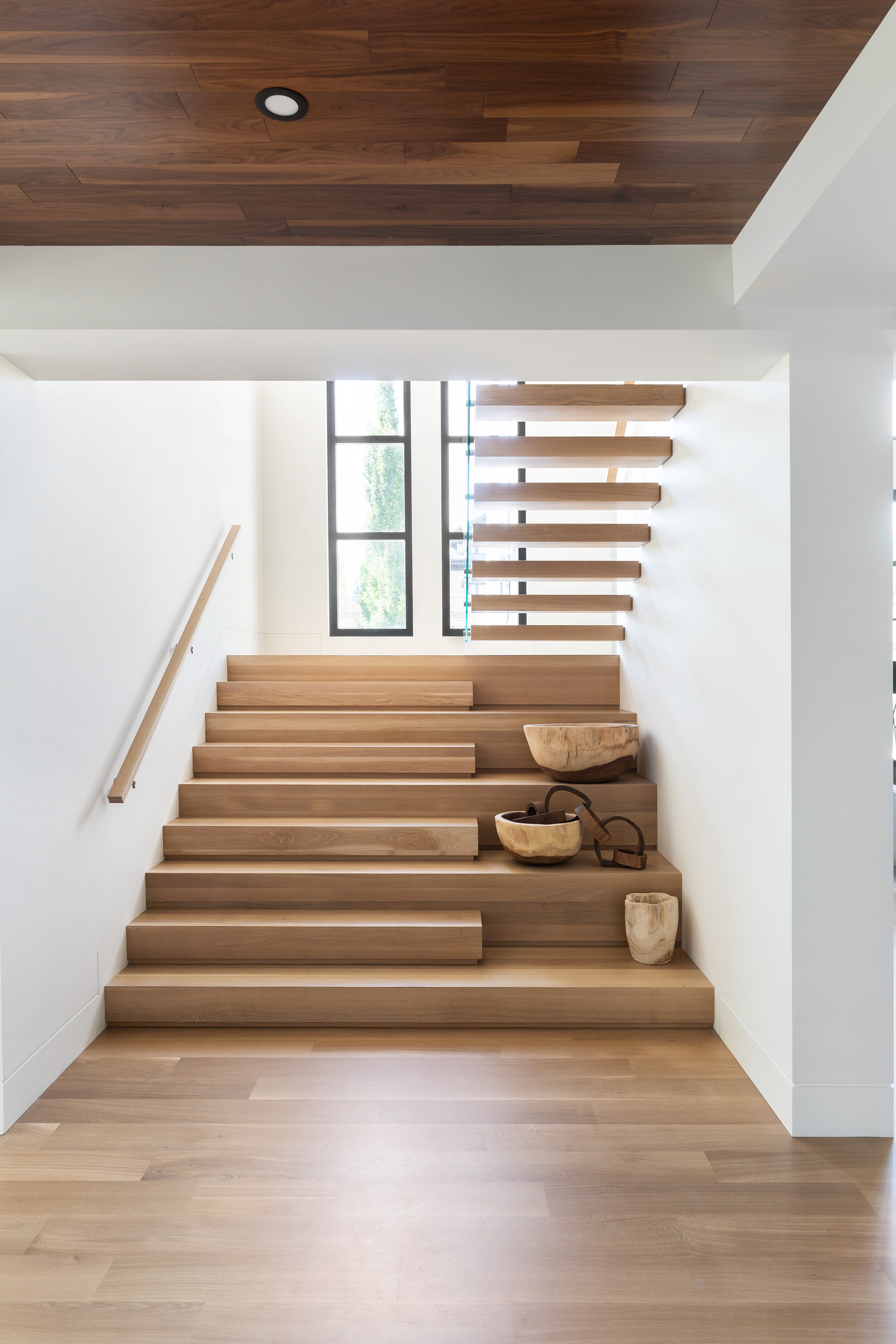Modern Staircase, Mount Royal, Nyla Free Designs, Calgary Interior Designer, Davignon Martin Architecture, Stonewater Homes, Phil Crozier Photography