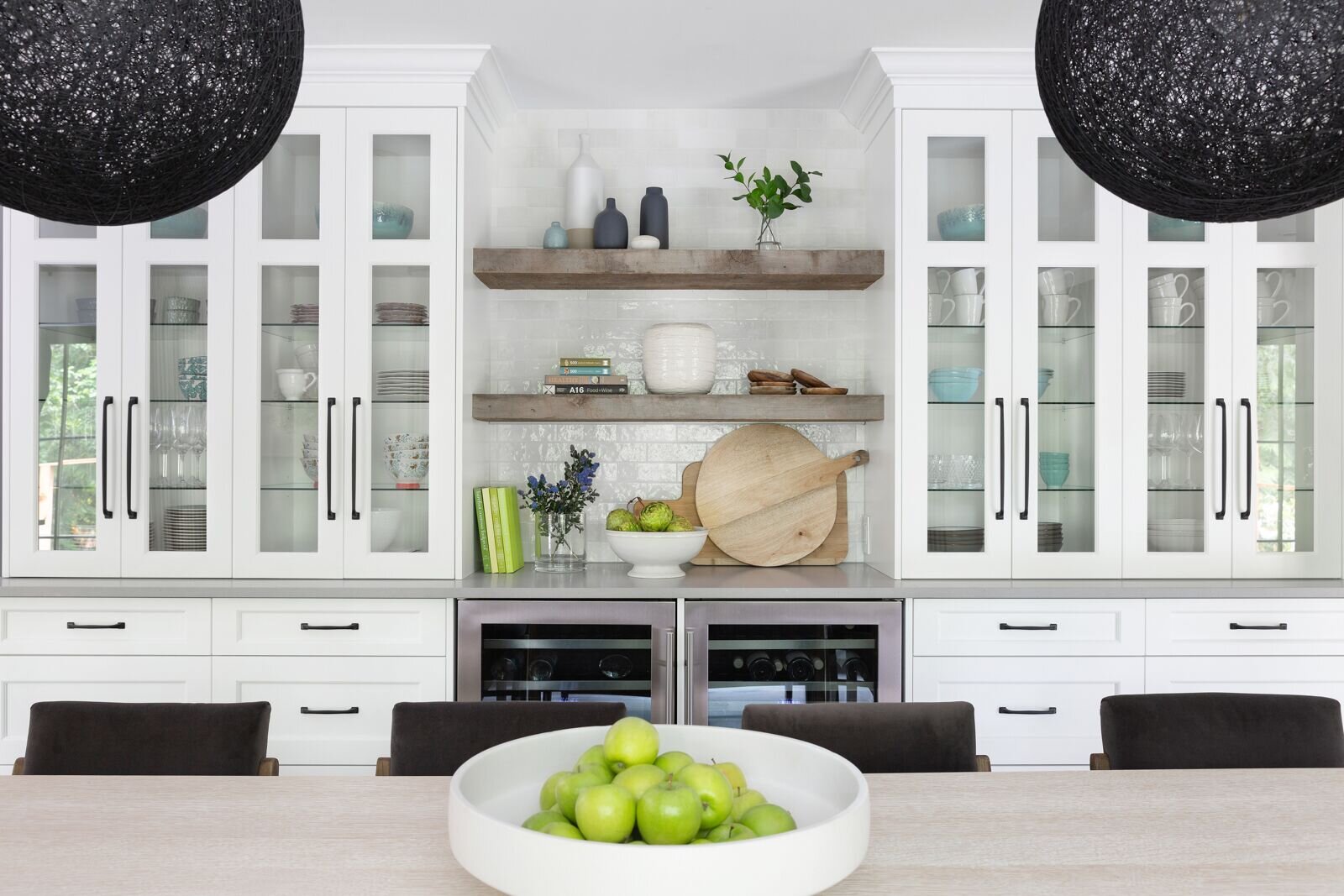 Transitional Modern Dining Room, West Vancouver , Nyla Free Designs, Calgary Interior Designer, Phil Crozier Photography.