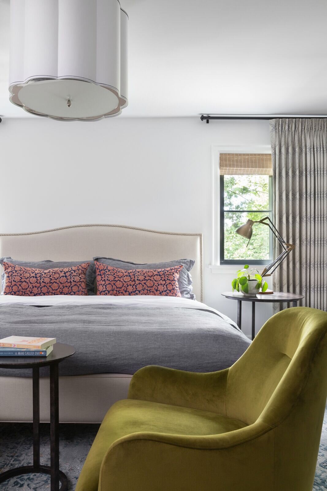 Transitional Modern Master Bedroom, West Vancouver , Nyla Free Designs, Calgary Interior Designer, Phil Crozier Photography.