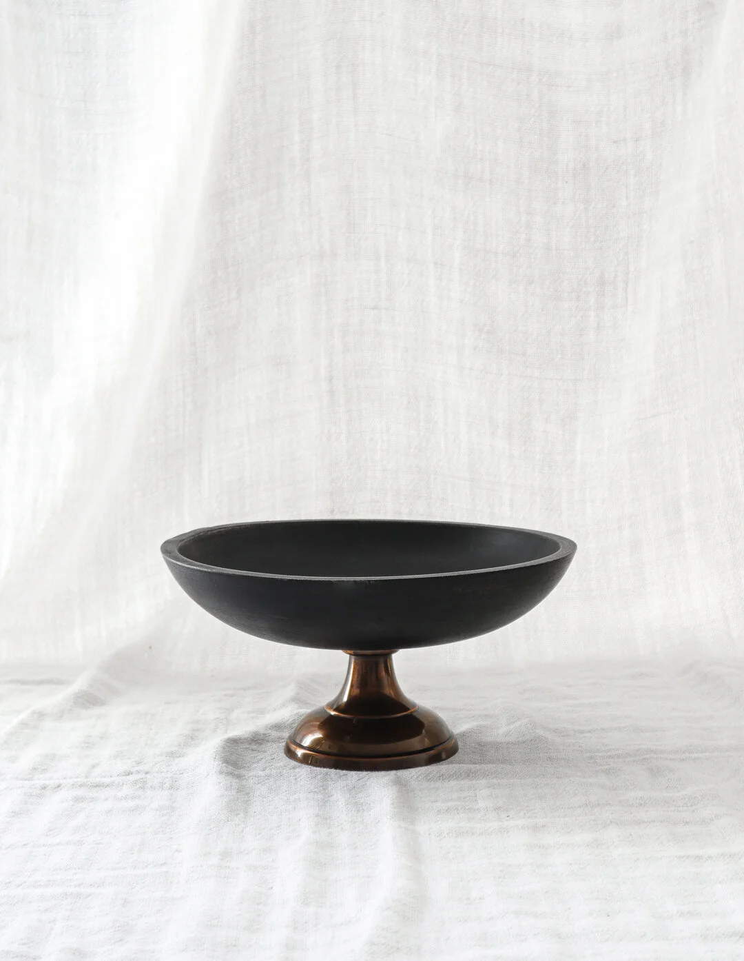 Dark Wash Pedestal Tray