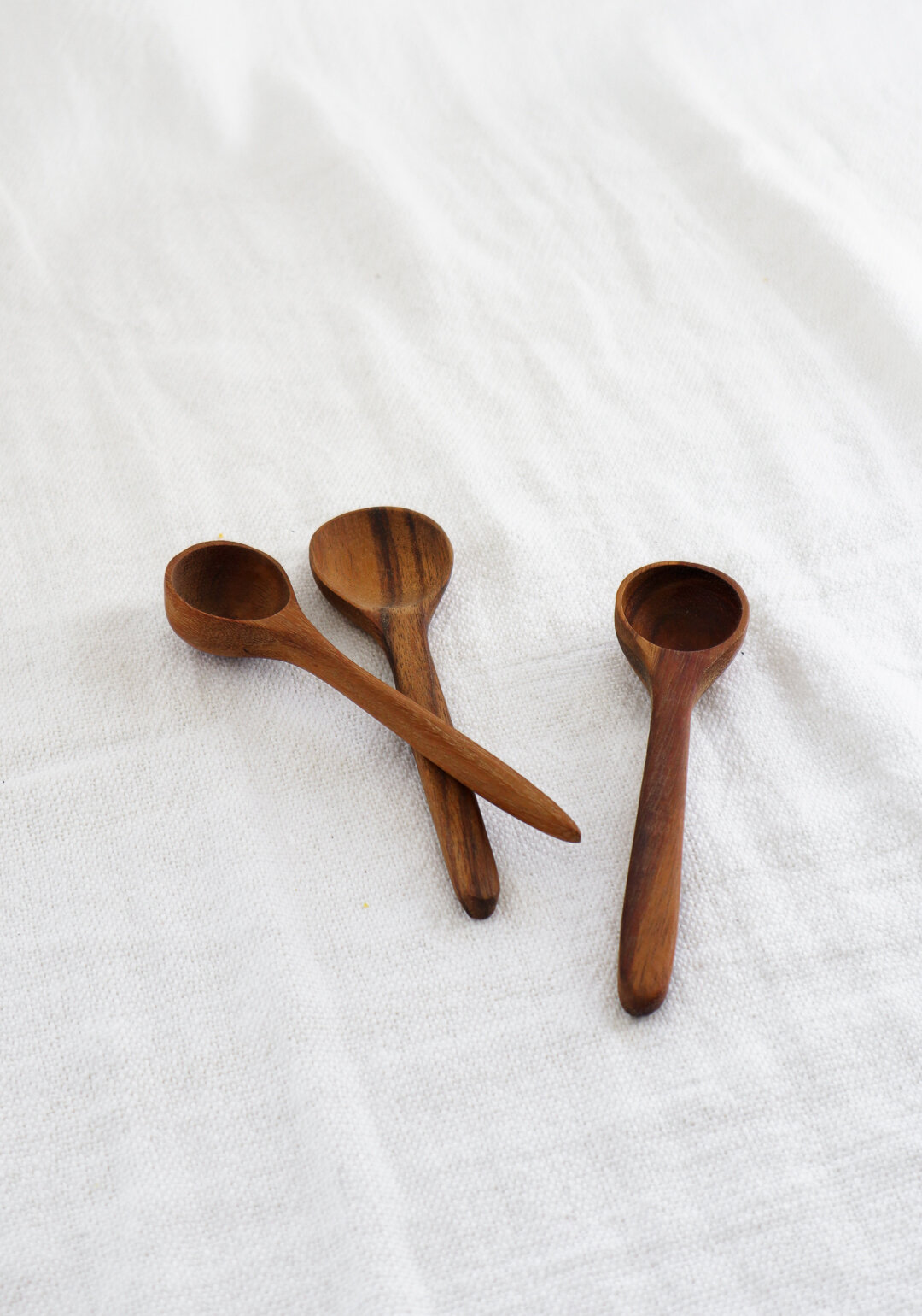 Carved Wooden Spoon Set