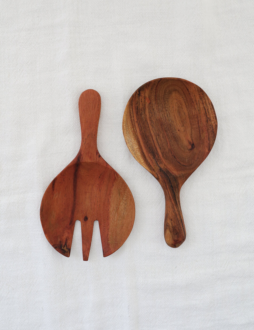 Wooden Paddle Salad Set, NFDI Shop, Accessories For Your Home From Calgary Interior Designer, Nyla Free Designs