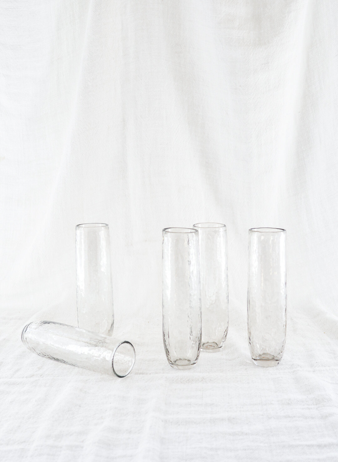 Hand Blown Glass Flutes, NFDI Shop, Accessories For Your Home From Calgary Interior Designer, Nyla Free Designs