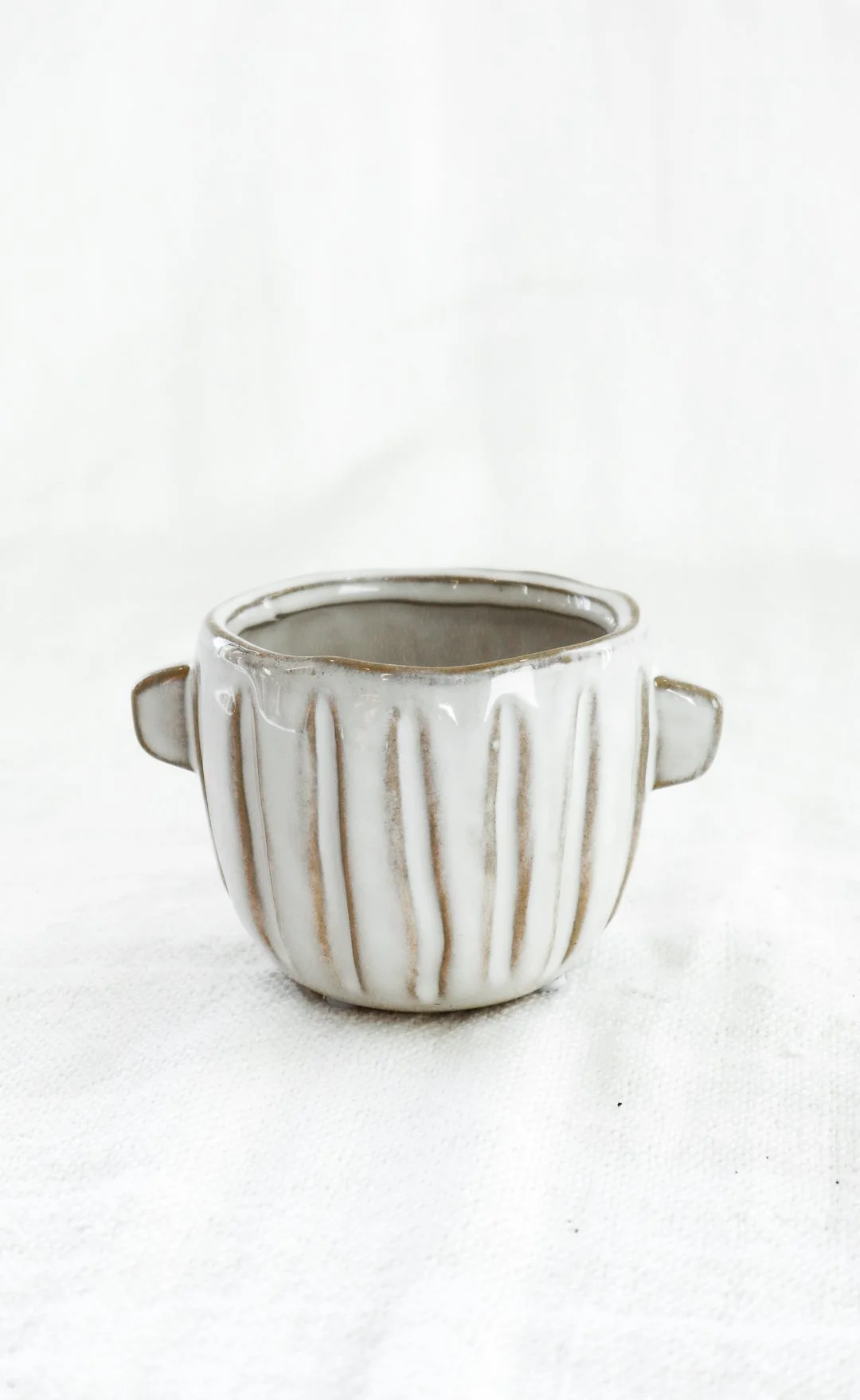 Small Striped Pot