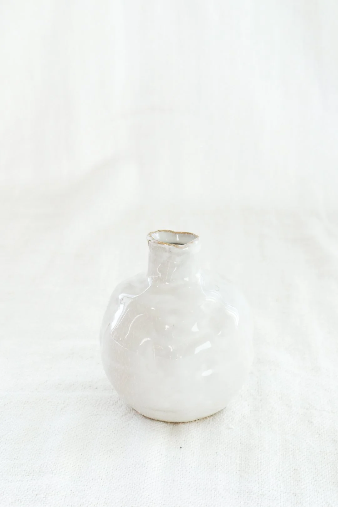 White Bud Vase