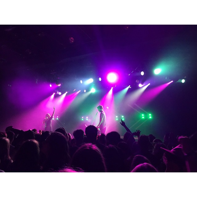 @sylvanesso last night. #SylvanEsso #CommodoreBallroom