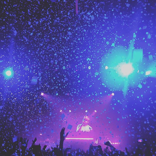 @chancetherapper last night. 📷: @tatertotstagram