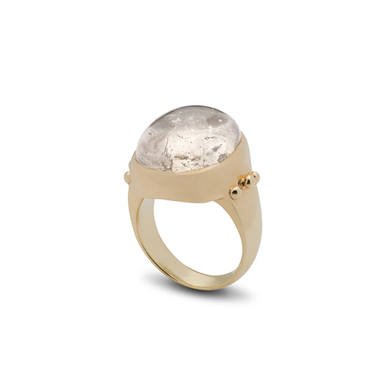 Champagne Quartz Ring