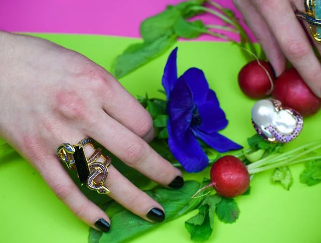 &quot;Wildflowers can't be controlled, and neither can the girl with a soul boundless as the sky and a spirit as free and wild as the ocean.&quot; ~#MelodyLee

#CantBeTamed #BeBold #RepublicOfToma #StatementJewelry
.
.
.
.
.
.
.
#jewelryaddict #jewel