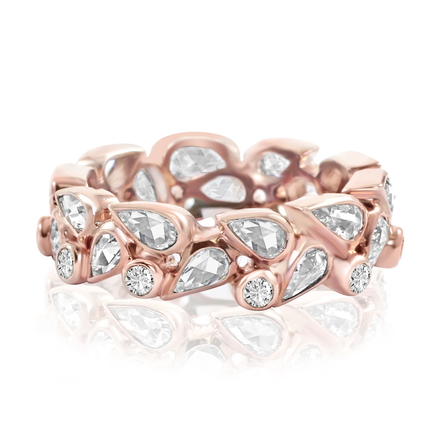 LOVE DANCE - Pear Shaped Diamond Band