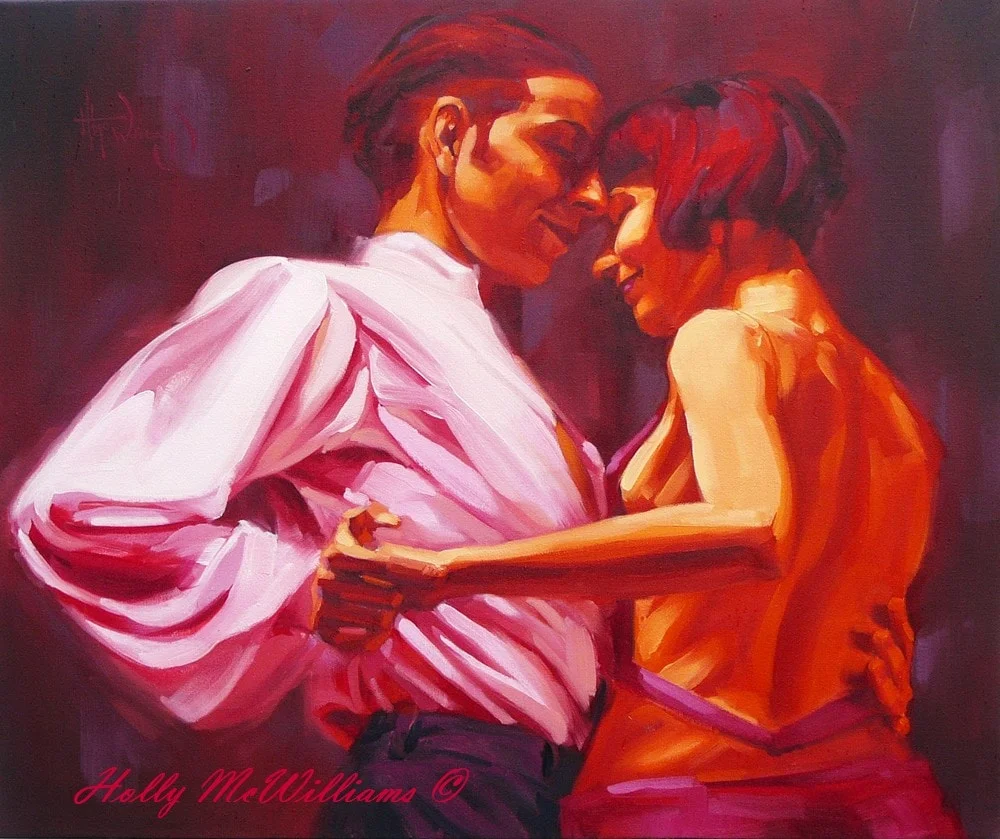 Loves Embrace - 20" x 24"