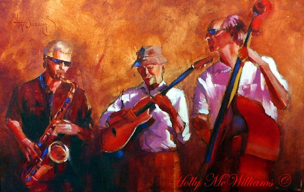 The Trio - 10" x 15"