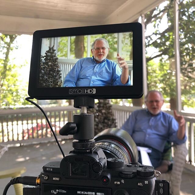 Spending a little Covid time with the author of Saving The Georgia Coast (pops)  Dropping youtube talks soon.  Link to purchase through @acappellabooks in profile.  #savingthegeorgiacoast