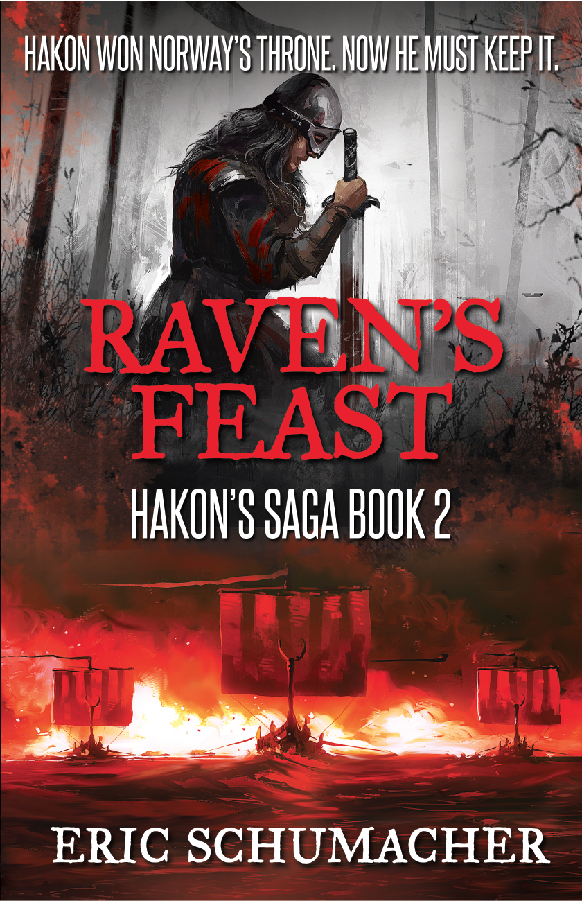 Final cover art for Raven's Feast