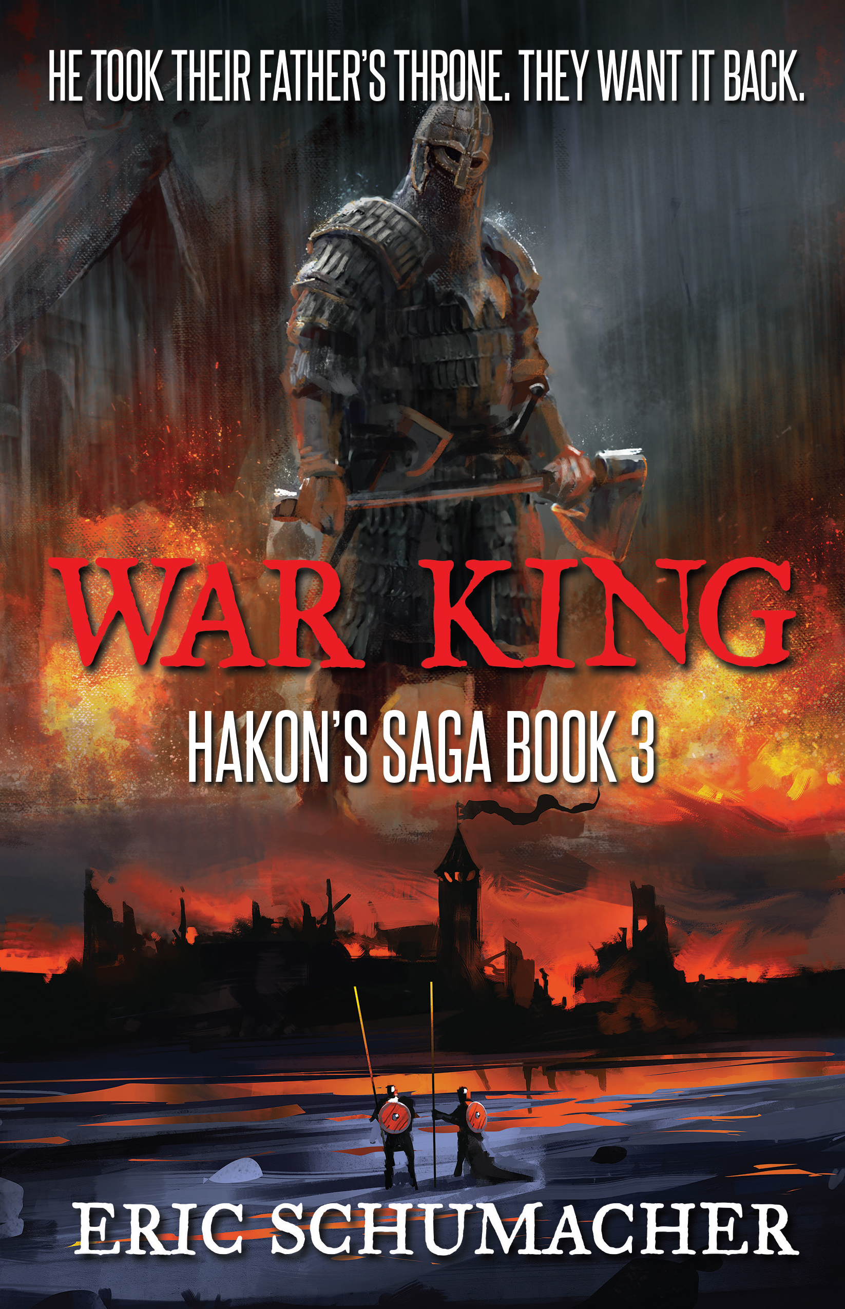 Cover of War King. Release date: Oct 15, 2018.