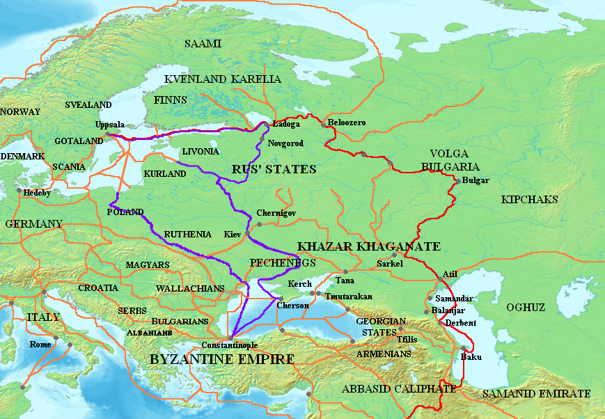 Viking Trade Routes