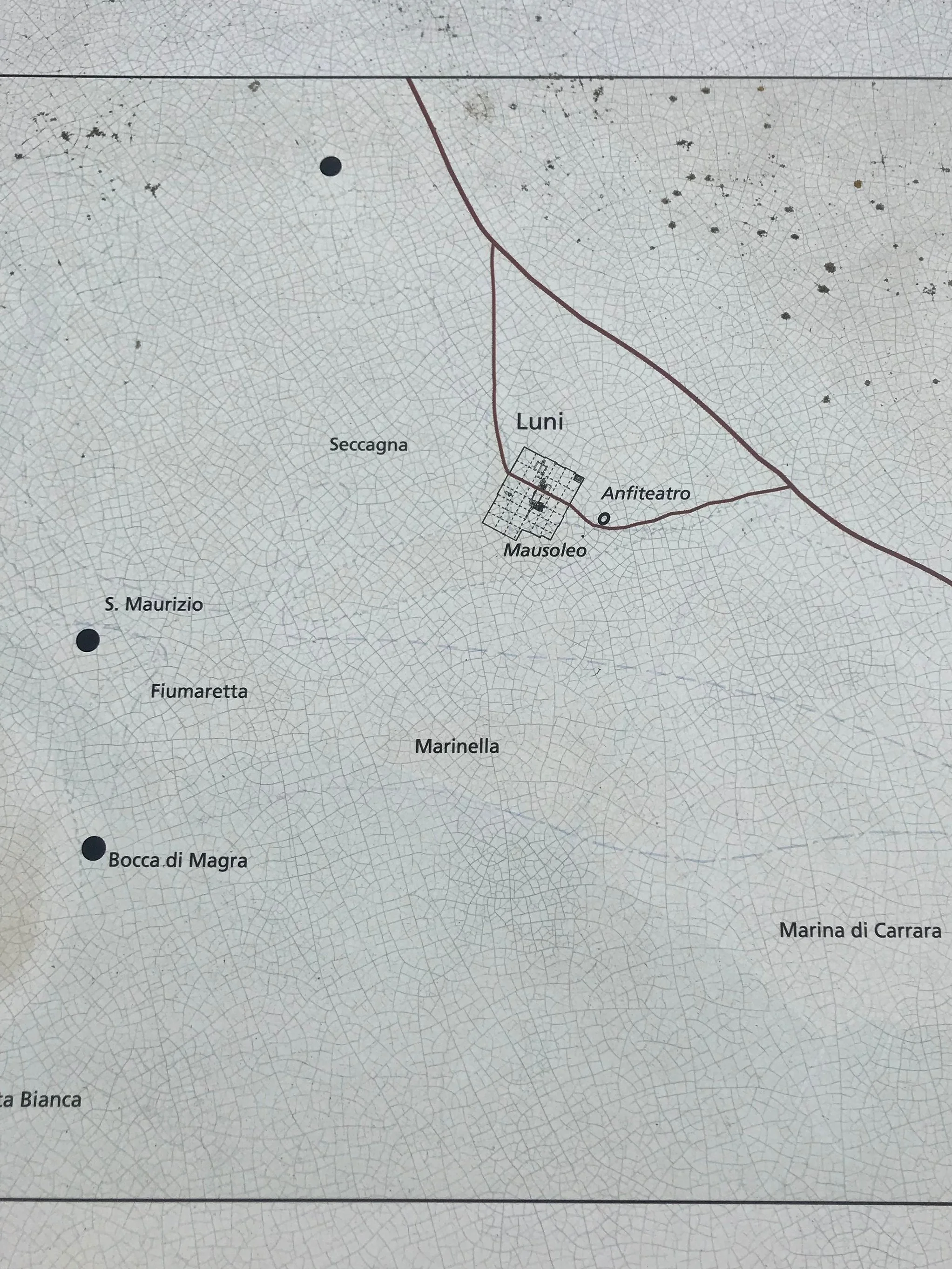 Map of Roman Luna