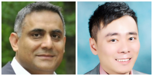 From left to right: Puneet Ahluwalia and David Wang.
