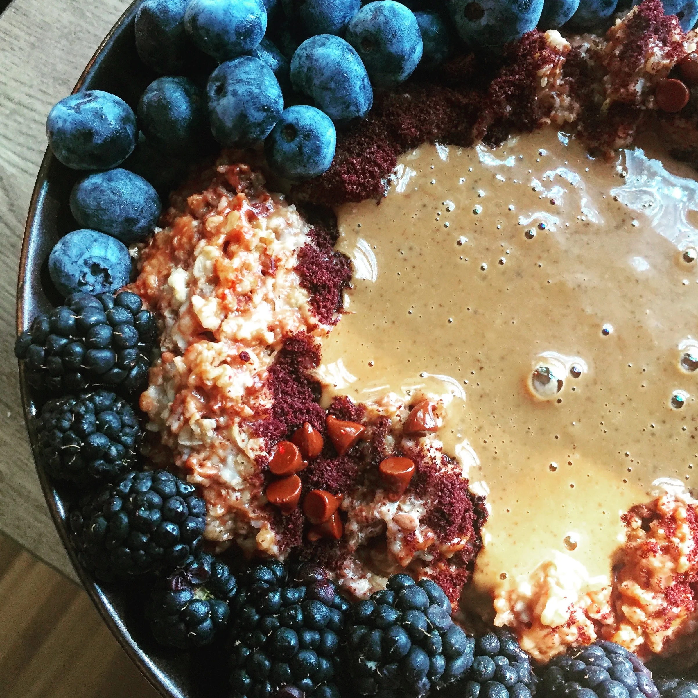 Berry Blues Oatmeal