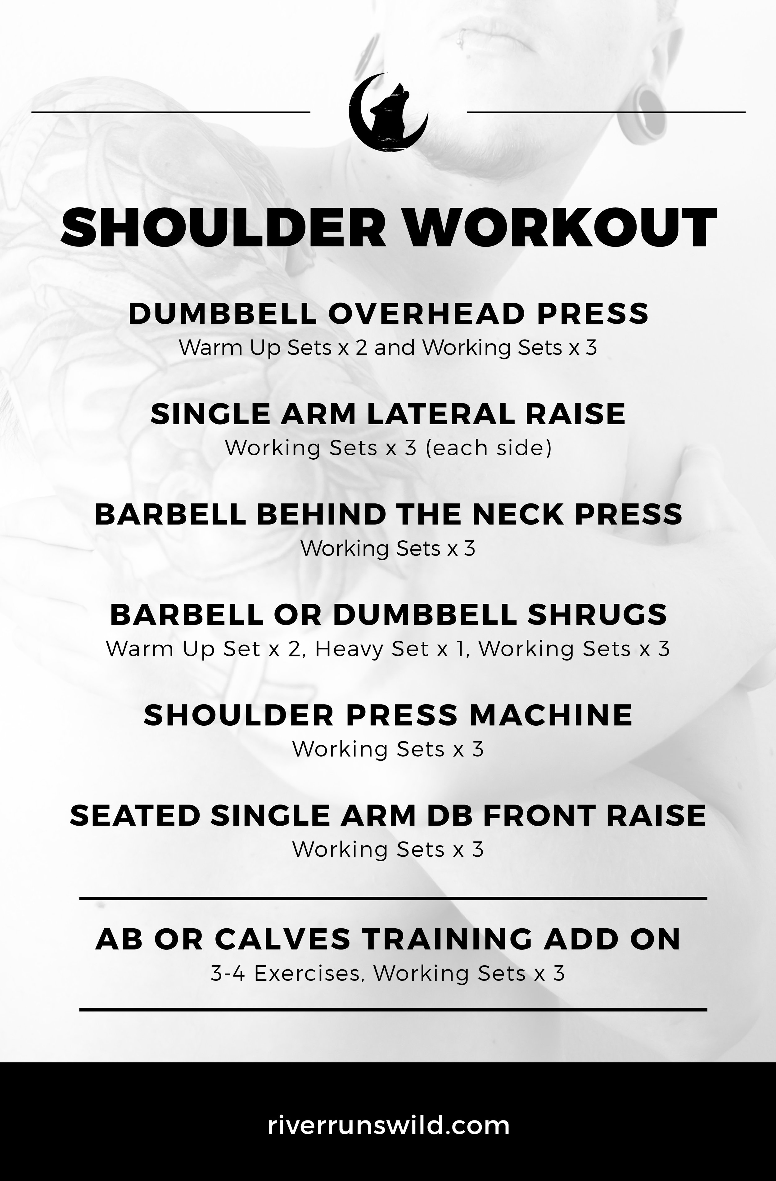 Arms & Shoulders Gym Workout  Gym workout plan for women, Free