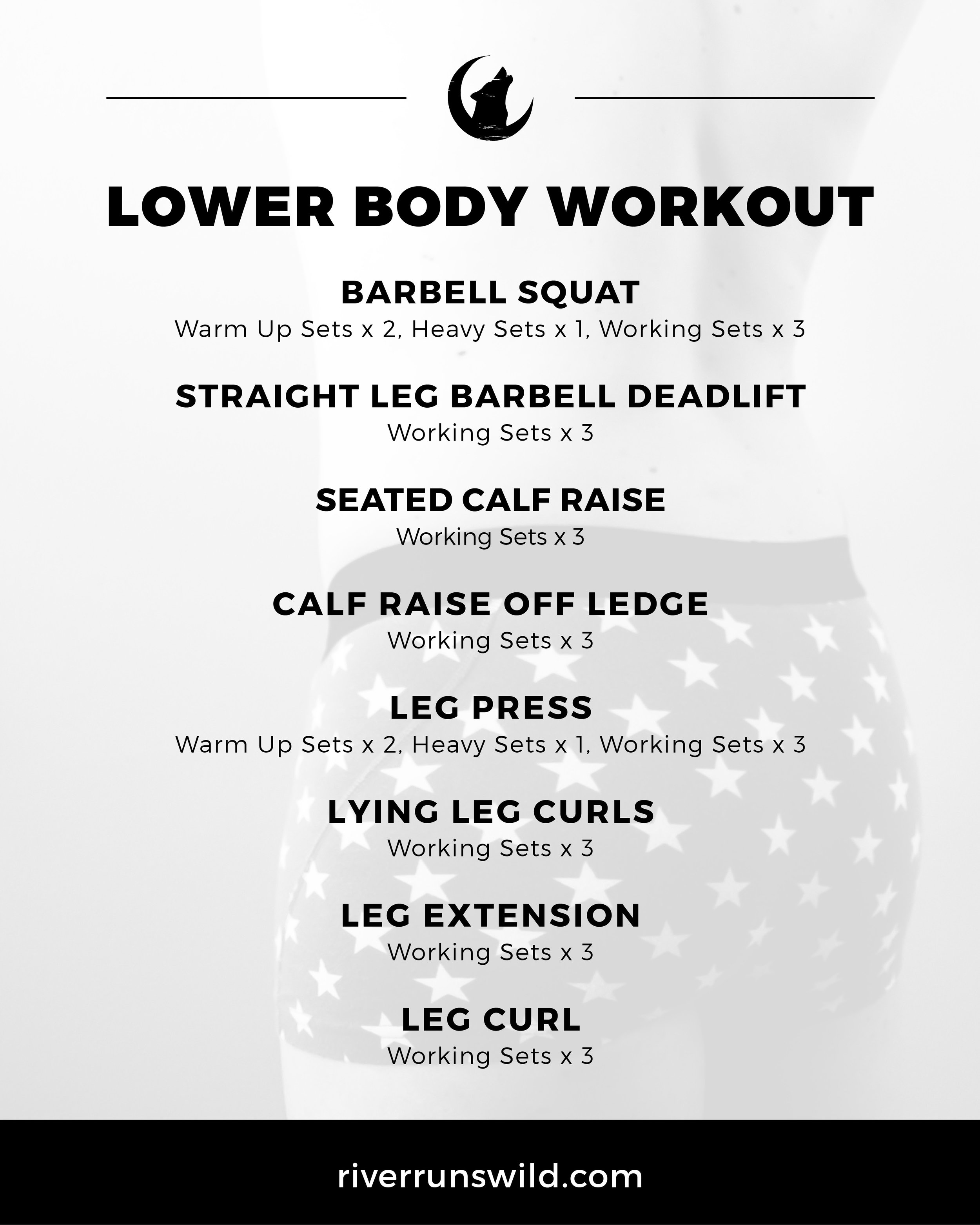 Lower Body Workout to Get Bigger - FTM Fitness — River Runs Wild - FTM  Fitness, Transition, Nutrition, Wellness